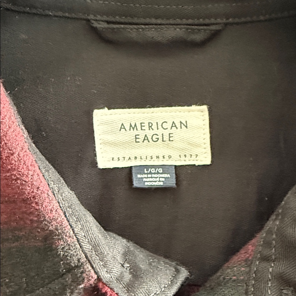 American Eagle Flannel Button Down - image 2